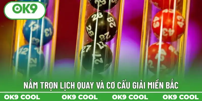 Nắm trọn lịch quay và cơ cấu giải miền Bắc